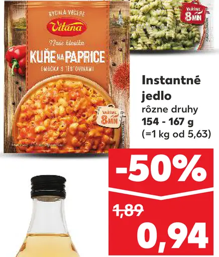 Vitana Bistro Instantné jedlo