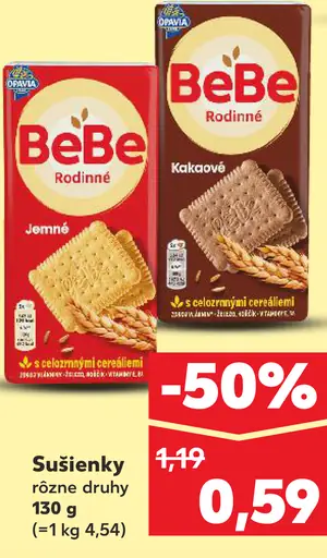 BeBe Rodinné sušienky