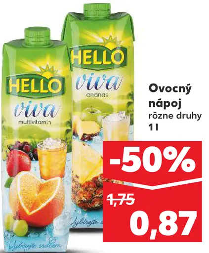 Hello Ovocný nápoj