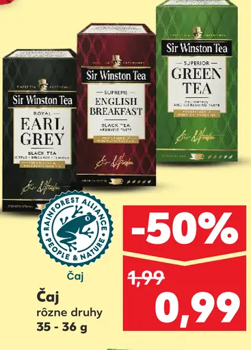 Sir Winston Tea čaj