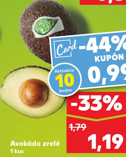 Avokádo zrelé