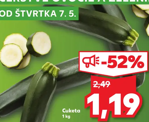Cuketa čerstvá
