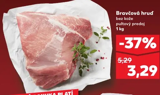 Bravčový hrud bez kože