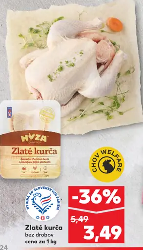 Hyza Zlaté kura bez drobov