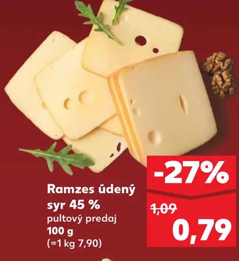 Ramzes údený syr 45 %