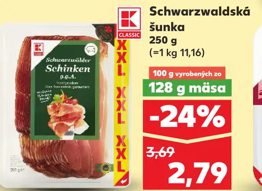 K-Classic Schwarzwaldská šunka
