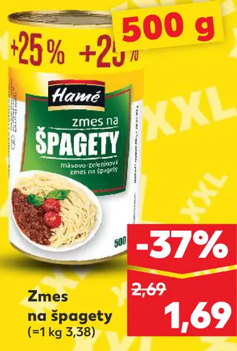 Hamé Zmes na špagety