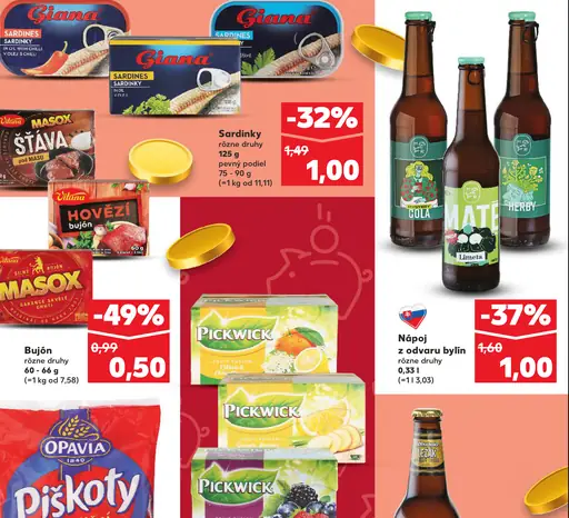 Giana sardinky v rastlinnom oleji / v paradajkovej omáčke