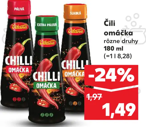 Kania Chilli omáčka