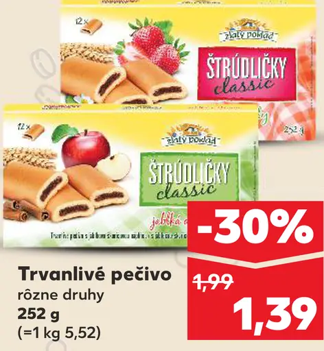Ströcklčky classic trvanlivé pečivo
