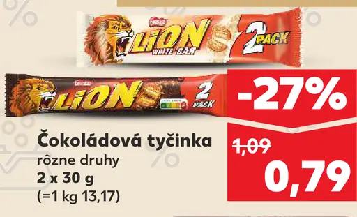Nestlé Lion čokoládová tyčinka