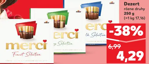 Merci Finest Selection dezert