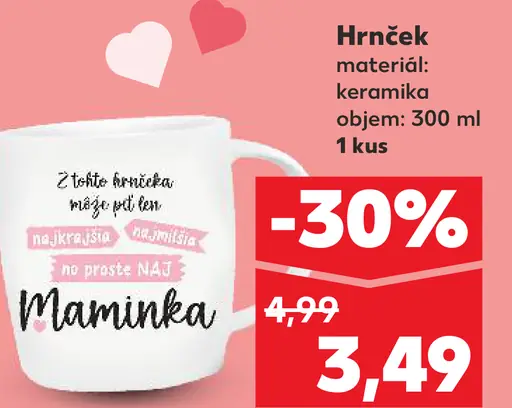 Hrnček keramický Maminka