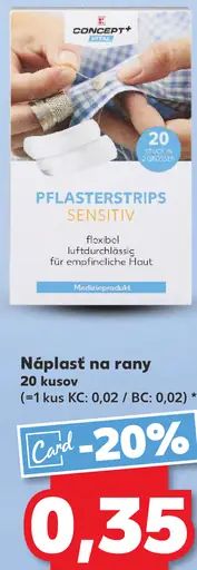 Concept+ Vital náplasť na rany