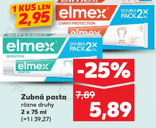Elmex zubná pasta