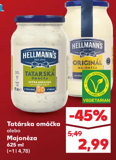 Hellmann's Tatárska omáčka