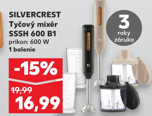 Silvercrest tyčový mixér