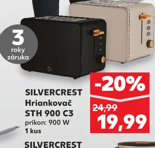Silvercrest hriankovač