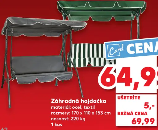 Záhradná hojdačka