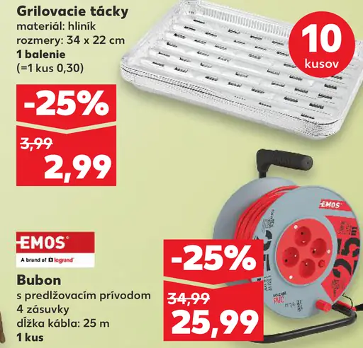 Grilovacie tácky hliníkové