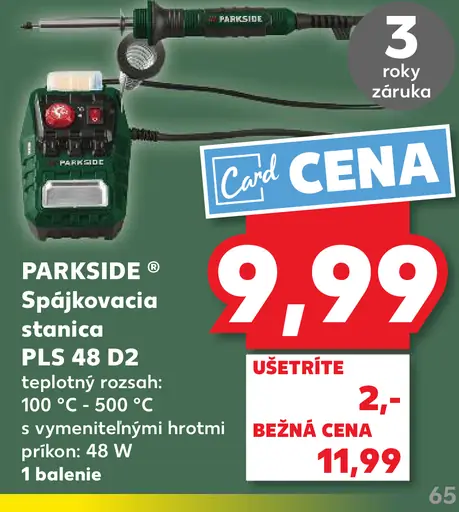 Parkside Spájkovacia stanica PLS 48 D2