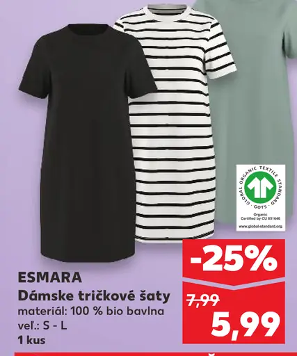 Esmara Dámske šaty