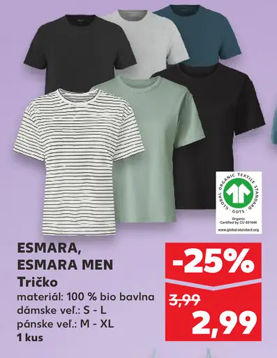 Esmara / Esmara Men tričko