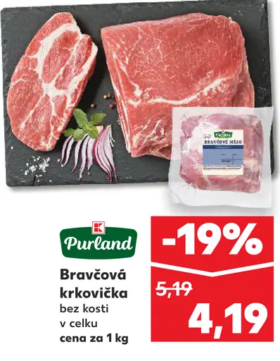 Purland Bravčová krkovička bez kosti