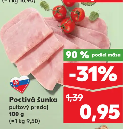 Poctivá šunka