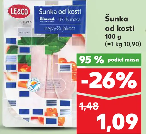 Le&Co Šunka od kosti