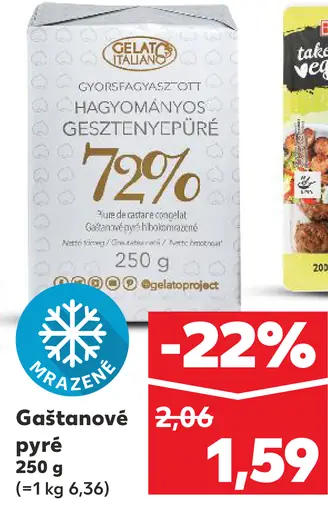 Gelato Italiano Gaštanové pyré