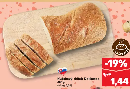 Kváskový chlieb Delikates
