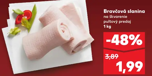 Bravčová slanina na škvarenie