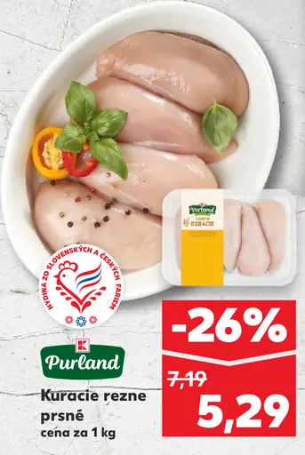 Purland Kuracie rezne prsia