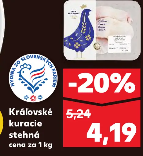 Královské kuracie stehná