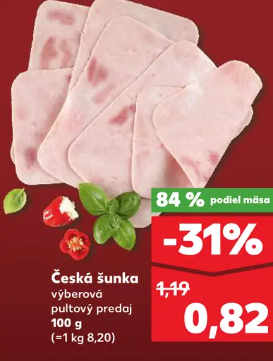 Česká šunka výberová