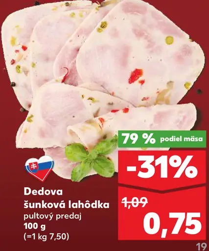 Dedova šunková lahôdka