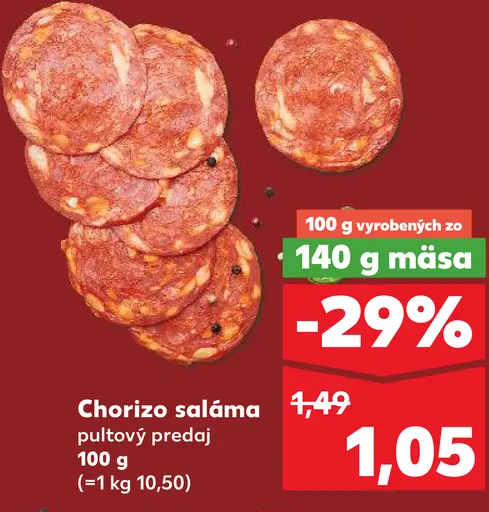 Chorizo saláma
