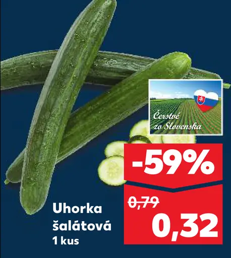 Neznáma značka Uhorka šalátová