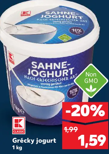 K-Classic Grécky jogurt