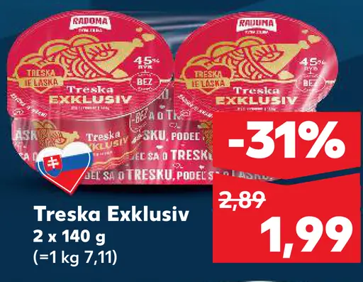 Treska Exklusiv šalát