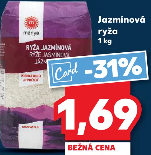 Manya Jazmínová ryža
