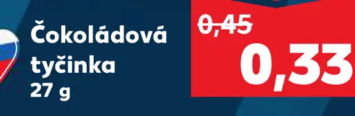 Kofila čokoládová tyčinka rôzne druhy