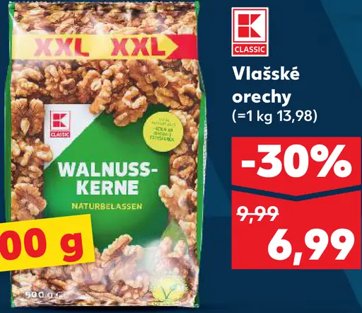 K-Classic vlašské orechy jadrá
