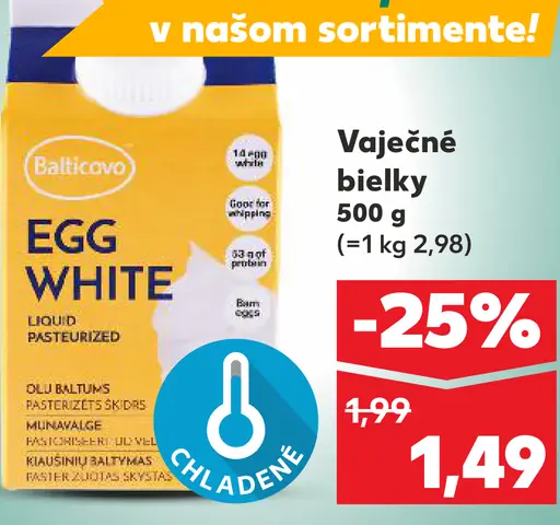 Balticovo vaječný bielok 90 %