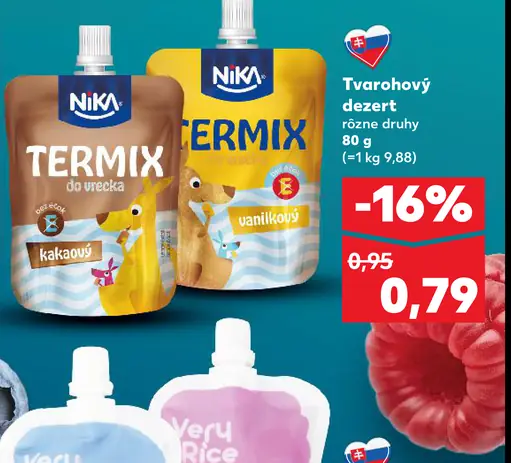 Nika Termix do vrecka kakaový dezert