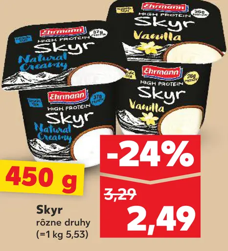 Ehrmann High Protein jogurt