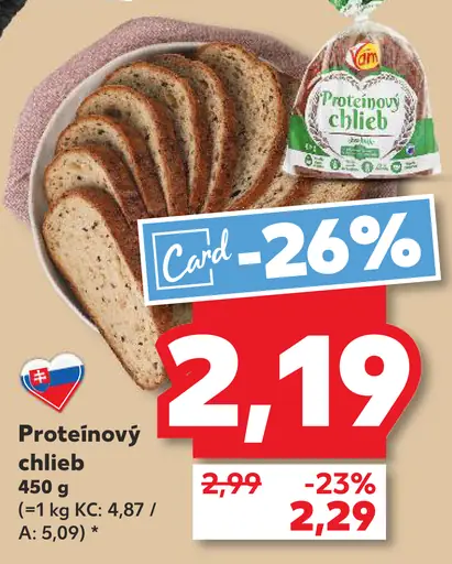 Milsy Proteínový chlieb