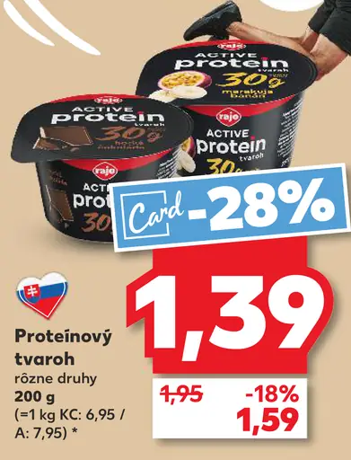 Milsy Proteínový tvaroh rôzne druhy