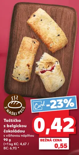 Višňová taštička s belgickou čokoládou